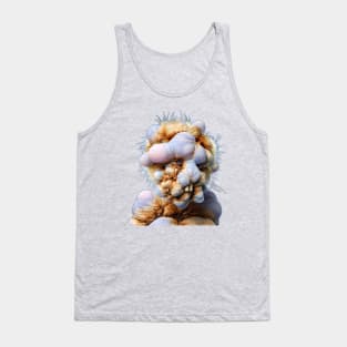 FUNNY FANTASY CREATURE WEARING GLASSES 3D Tank Top